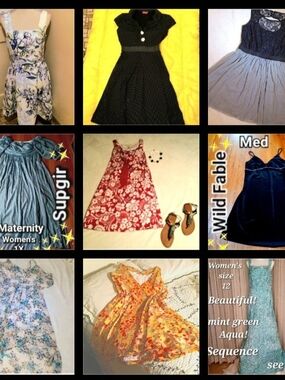 Check Out the Variety of Dresses in My Shop!